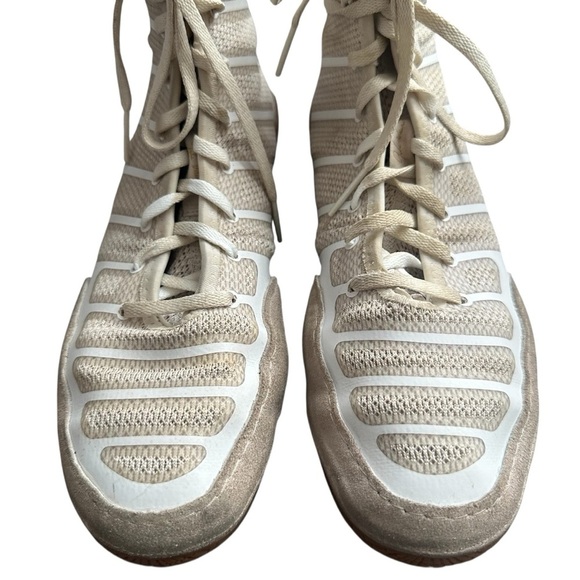 Adidas Adizero Varner Wrestling Shoes White Gold Men’s 8.5 main image 14